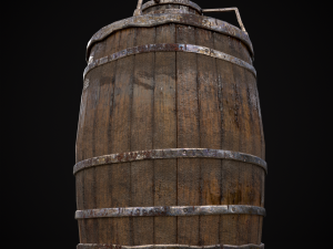 Reinforced Keg Model 3D