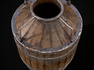 Reinforced Keg Model 3D