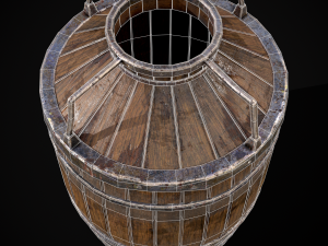 Reinforced Keg Model 3D