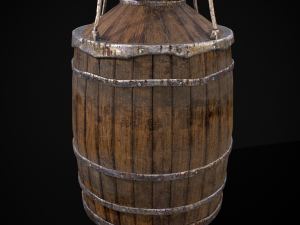 Reinforced Keg Model 3D
