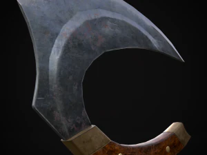 Anselm Herb Knife 3D Model