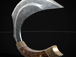 Anselm Herb Knife 3D Model