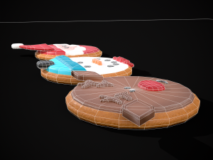 Christmas Sugar Cookies Modelo 3D