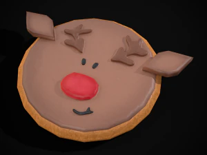 Christmas Sugar Cookies 3D Model