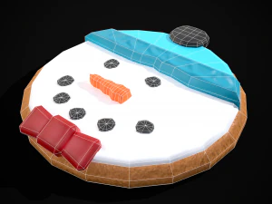 Christmas Sugar Cookies 3D Model