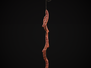 Hanging Chicken Sausage 3D Model