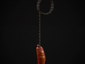 Hanging English Sausage Link 3D Model