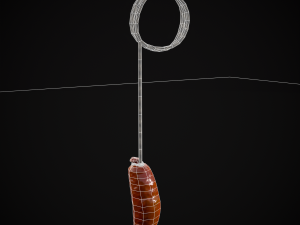 Hanging English Sausage Link 3D Model