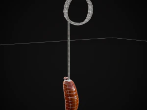 Hanging English Sausage Link 3D Model