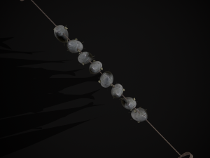 Hanging Herring Fish 3D Model