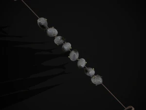 Hanging Herring Fish 3D Model