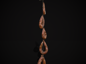 Hanging Turkey Kielbasa 3D Model