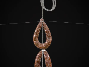 Hanging Turkey Kielbasa 3D Model