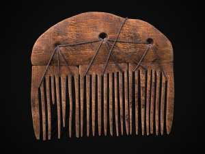 Viking Beard Comb 3Dモデル