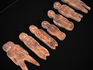 Wooden Kids Toy Set 3D Model