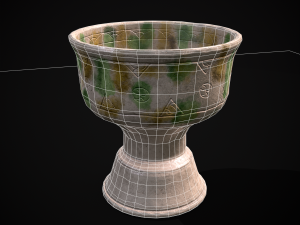 Byzantine Bowl 3D-Modell