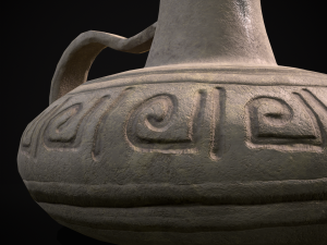 Old Oil Lamp 3Dモデル