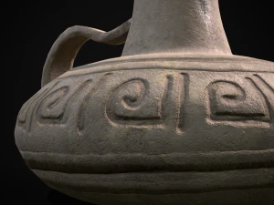 Old Oil Lamp 3D Model