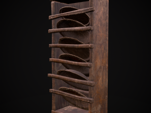 Vertical Dish Holder 3D Модель