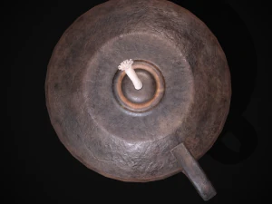 Celtic Oil Lamp 3D Model