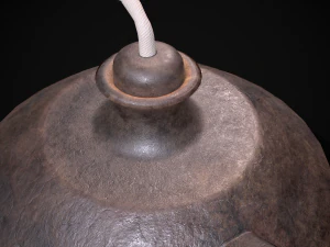 Celtic Oil Lamp 3D Model