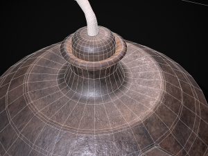 Celtic Oil Lamp 3Dモデル