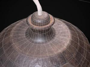 Celtic Oil Lamp 3D Model