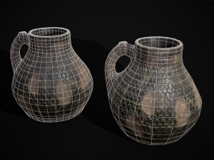 Scale Pattern Mug 3D-Modell