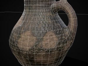 Scale Pattern Mug 3D-Modell