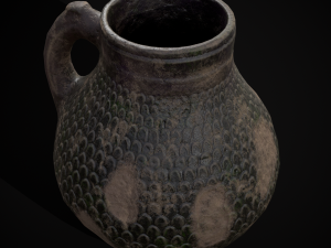 Scale Pattern Mug 3D-Modell