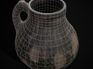 Scale Pattern Mug 3D-Modell