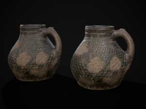 Scale Pattern Mug 3D-Modell