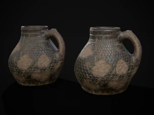 Scale Pattern Mug 3D Model