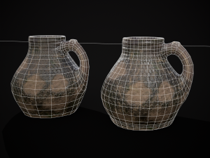 Scale Pattern Mug 3D-Modell