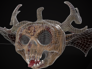 Pumpkin with Wings 3D Модель