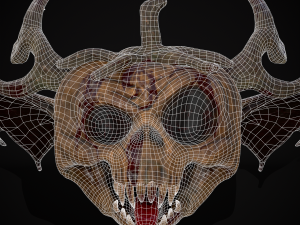 Pumpkin with Wings 3D Модель