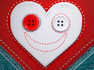 Valentines Fabric Heart 3D मॉडल