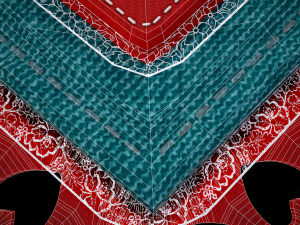 Valentines Fabric Heart 3D मॉडल