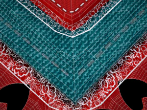 Valentines Fabric Heart 3D Model