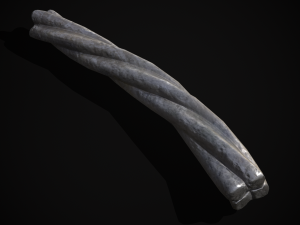 Viking Silver Treasure Model 3D