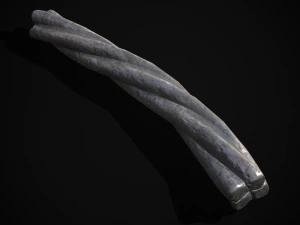 Tesouro de Prata Viking Modelo 3D