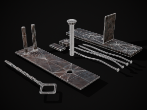 Deconstructed Blacksmith Fuller Model 3D