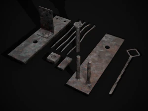 Deconstructed Blacksmith Fuller 3D Model