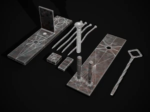 Deconstructed Blacksmith Fuller 3D Model