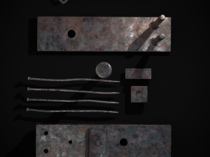 Deconstructed Blacksmith Fuller Model 3D