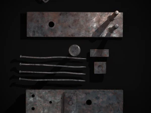 Deconstructed Blacksmith Fuller 3D Model