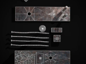 Deconstructed Blacksmith Fuller 3D Model