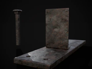 Deconstructed Blacksmith Fuller 3D Model