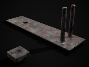 Deconstructed Blacksmith Fuller Model 3D