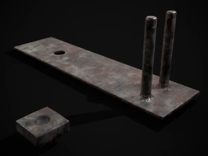 Deconstructed Blacksmith Fuller 3D Model